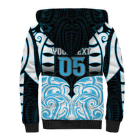 Custom Aotearoa Ngati Kahungunu Sherpa Hoodie New Zealand Traditional Maori Pattern