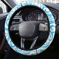 Aotearoa Ngati Kahungunu Steering Wheel Cover New Zealand Traditional Maori Pattern