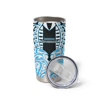 Custom Aotearoa Ngati Kahungunu Tumbler Cup New Zealand Traditional Maori Pattern