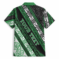 Personalised Aotearoa Ngati Maniapoto Hawaiian Shirt New Zealand Maori Tribal Fern Pattern DT05 - Polynesian Pride