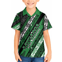 Personalised Aotearoa Ngati Maniapoto Hawaiian Shirt New Zealand Maori Tribal Fern Pattern DT05 - Polynesian Pride