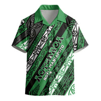 Personalised Aotearoa Ngati Maniapoto Kid Hawaiian Shirt New Zealand Maori Tribal Fern Pattern DT05 - Polynesian Pride