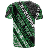 Personalised Aotearoa Ngati Maniapoto T Shirt New Zealand Maori Tribal Fern Pattern