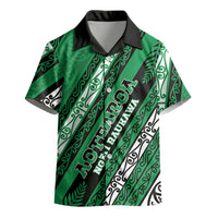 Personalised Aotearoa Ngati Raukawa Kid Hawaiian Shirt New Zealand Maori Tribal Fern Pattern DT05 - Polynesian Pride