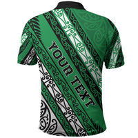 Personalised Aotearoa Ngati Raukawa Polo Shirt New Zealand Maori Tribal Fern Pattern DT05 - Polynesian Pride