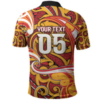 Custom Aotearoa Waikato Tainui Polo Shirt Maori Tribal Pattern Koru Motif