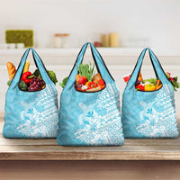 Hawaii Kanaka Maoli Grocery Bag Polynesian Turtle Tattoo