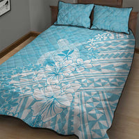 Hawaii Kanaka Maoli Quilt Bed Set Polynesian Turtle Tattoo