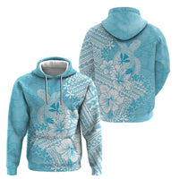 Hawaii Kanaka Maoli Zip Hoodie Polynesian Turtle Tattoo