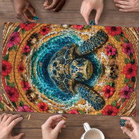 3D Illusion Honu Halloween Puzzle Hawaiian Sea Turtle Skull Shell Vortex