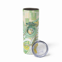 Hawaii Pineapple Skinny Tumbler Cute Cosplay Turtle Plumeria Spiral DT05 - Polynesian Pride