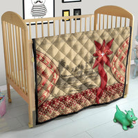 Tonga Language Week Quilt Tribal Cross Ngatu Floral Pattern