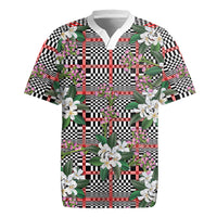 Red Binakol Motifs With Jasminum Sambac Rugby Jersey Mabuhay Philippines Festival DT05 Red - Polynesian Pride