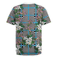 Blue Binakol Motifs With Jasminum Sambac Rugby Jersey Mabuhay Philippines Festival DT05 - Polynesian Pride