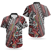 Personalised Maori Language Week Couples Matching Mermaid Dress and Hawaiian Shirt Ake Ake Ake Tribal Patterns