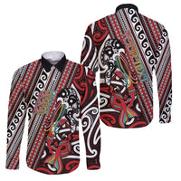 Personalised Maori Language Week Family Matching Puletasi and Hawaiian Shirt Ake Ake Ake Tribal Patterns