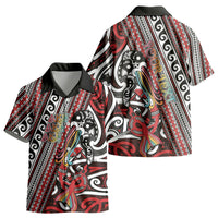 Personalised Maori Language Week Kid Hawaiian Shirt Ake Ake Ake Tribal Patterns