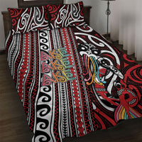 Maori Language Week Quilt Bed Set Ake Ake Ake Tribal Patterns