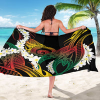 Piko Hawaiian Sarong Gradient Spiral Plumeria Tribal Patterns