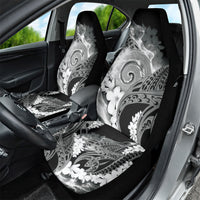 Piko Hawaiian Car Seat Cover Monochrome Galaxy Spiral Plumeria Tribal Patterns