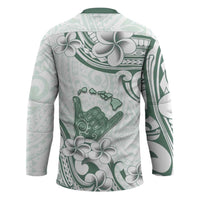 Aloha Hawaii Shaka Hockey Jersey Hang Loose Mint Version - Polynesian Pride