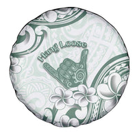 Aloha Hawaii Shaka Spare Tire Cover Hang Loose Mint Version - Polynesian Pride