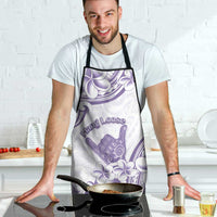 Aloha Hawaii Shaka Apron Hang Loose Purple Version - Polynesian Pride