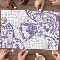 Aloha Hawaii Shaka Puzzle Hang Loose Purple Version - Polynesian Pride