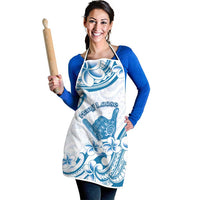 Aloha Hawaii Shaka Apron Hang Loose Blue Version - Polynesian Pride