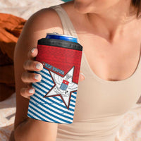 West Papua Morning Star 4 in 1 Can Cooler Tumbler One People One Soul - Polynesian Pride