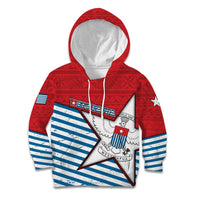 West Papua Morning Star Kid Hoodie One People One Soul - Polynesian Pride