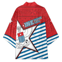 West Papua Morning Star Kimono One People One Soul - Polynesian Pride