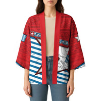 West Papua Morning Star Kimono One People One Soul - Polynesian Pride