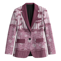 Hawaii Christmas In July Blazer Dusty Pink Mele Kalikimaka Sea Animals DT05 Unisex Pink - Polynesian Pride