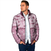 Hawaii Christmas In July Padded Jacket Dusty Pink Mele Kalikimaka Sea Animals DT05 - Polynesian Pride