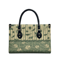 Hawaii Christmas In July Leather Bag Olive Green Mele Kalikimaka Sea Animals DT05 - Polynesian Pride