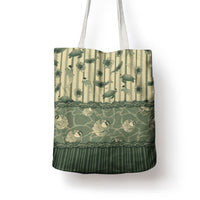 Hawaii Christmas In July Tote Bag Olive Green Mele Kalikimaka Sea Animals DT05 - Polynesian Pride