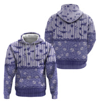 Hawaii Christmas In July Hoodie Amethyst Purple Mele Kalikimaka Sea Animals DT05 - Polynesian Pride