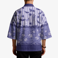 Hawaii Christmas In July Kimono Amethyst Purple Mele Kalikimaka Sea Animals DT05 - Polynesian Pride