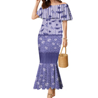 Hawaii Christmas In July Mermaid Dress Amethyst Purple Mele Kalikimaka Sea Animals DT05 Women Purple - Polynesian Pride