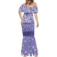 Hawaii Christmas In July Mermaid Dress Amethyst Purple Mele Kalikimaka Sea Animals