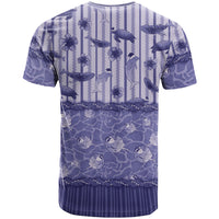 Hawaii Christmas In July T Shirt Amethyst Purple Mele Kalikimaka Sea Animals