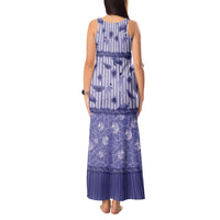 Hawaii Christmas In July Tank Maxi Dress Amethyst Purple Mele Kalikimaka Sea Animals DT05 - Polynesian Pride