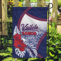Vailele Samoa Village Garden Flag Map Polynesian Tribal Hibiscus Floral