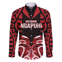 Custom Aotearoa Ngapuhi Family Matching Short Sleeve Bodycon Dress and Hawaiian Shirt Maori Pattern New Zealand - Polynesian Pride