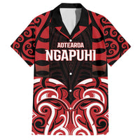 Custom Aotearoa Ngapuhi Family Matching Tank Maxi Dress and Hawaiian Shirt Maori Pattern New Zealand - Polynesian Pride
