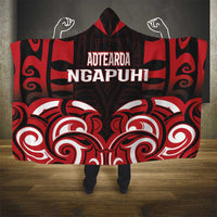 Aotearoa Ngapuhi Hooded Blanket Maori Pattern New Zealand - Polynesian Pride