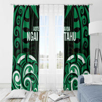 Aotearoa Ngai Tahu Window Curtain Maori Pattern New Zealand - Polynesian Pride