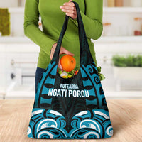 Aotearoa Ngati Porou Grocery Bag Maori Pattern New Zealand - Polynesian Pride