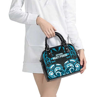 Aotearoa Ngati Porou Shoulder Handbag Maori Pattern New Zealand - Polynesian Pride